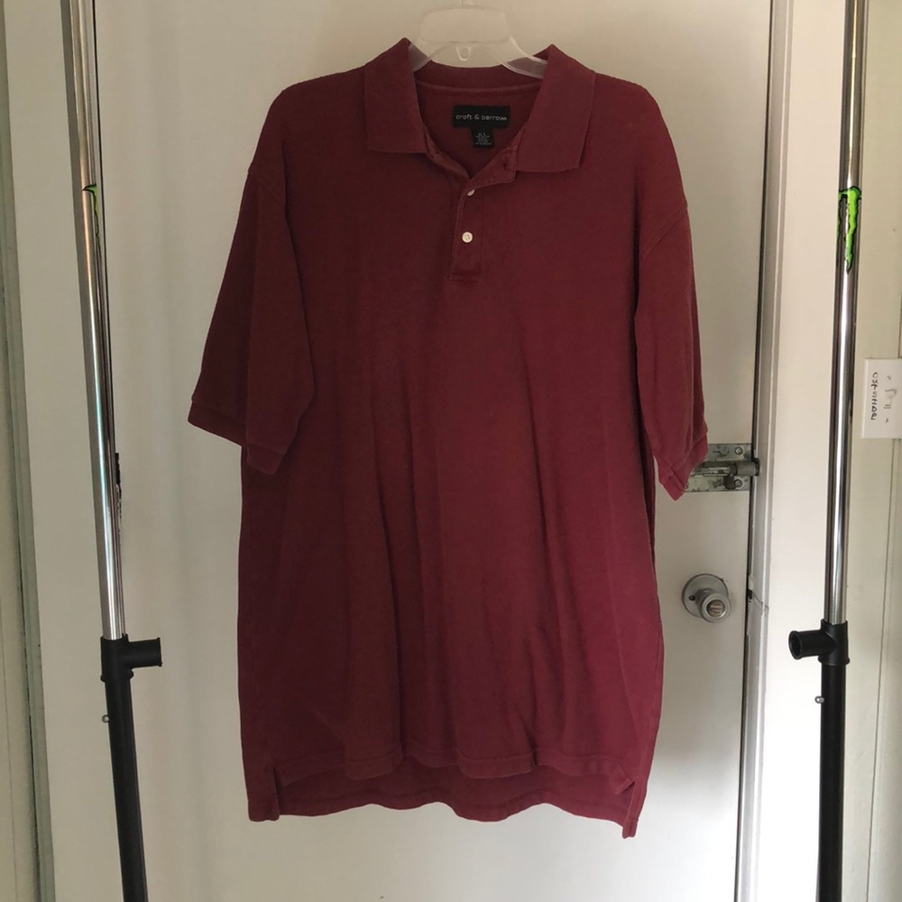 Men’s XLT Croft and barrow polo shirt